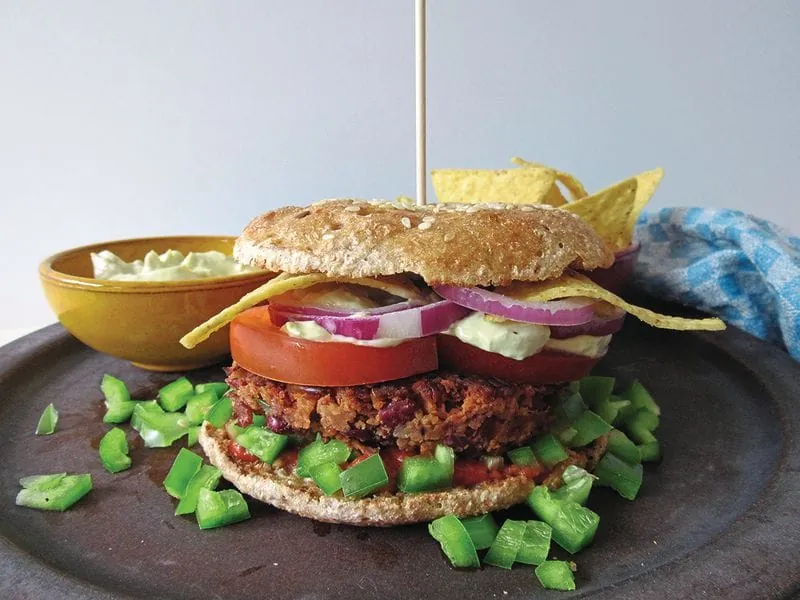 Rezept: Vegetarische Kidneybohnenbratlinge (für 10 Stück)