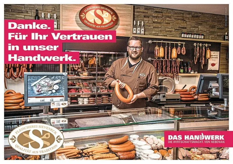 Fleischerei Sieveneck ist „Wirtschaftsmacht von nebenan.“