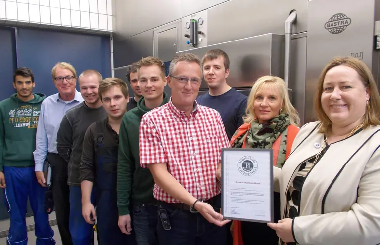 Bastra Gütesiegel Ausbildung