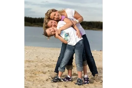 Junge Familien als Kunden