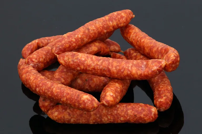 Mettwurst mit Grauschleier