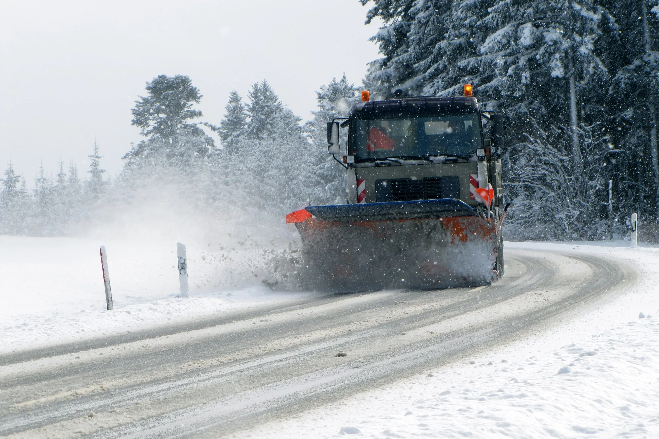 Winterdienst für Transporterdächer