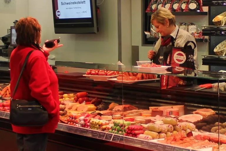 Guter Kontakt zum Kunden