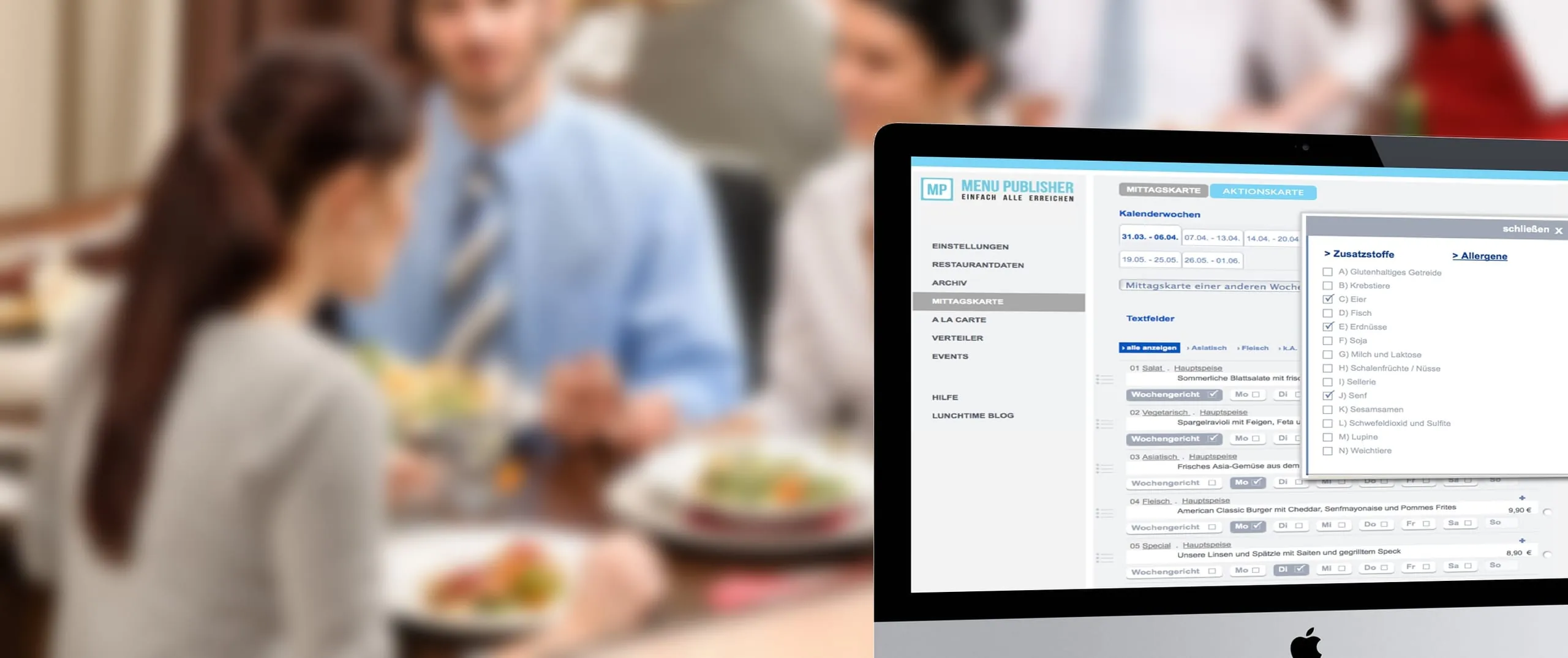 Allergenkennzeichnung bei loser Ware