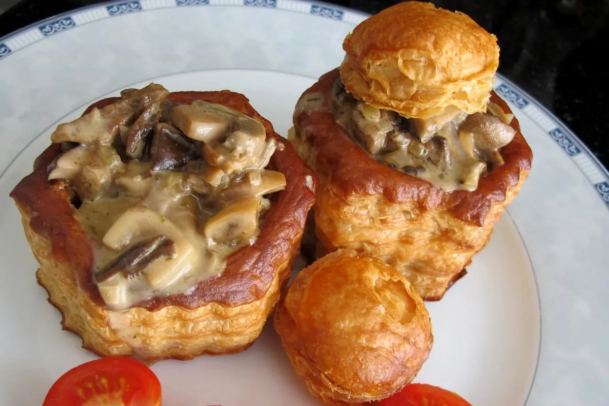 Blätterteig im Zusatzangebot