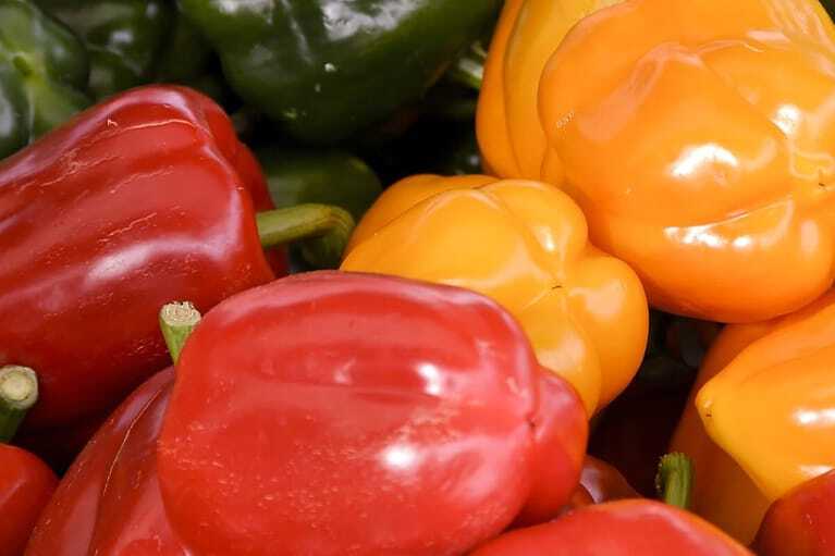 Gemüsepaprika: Reife Früchte sind besonders aromatisch