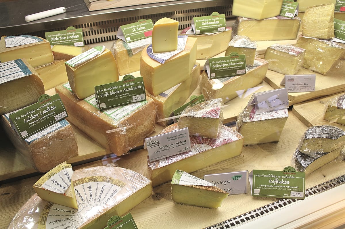 Viel oder wenig Fett in der Käsetheke? Die Fleischerei