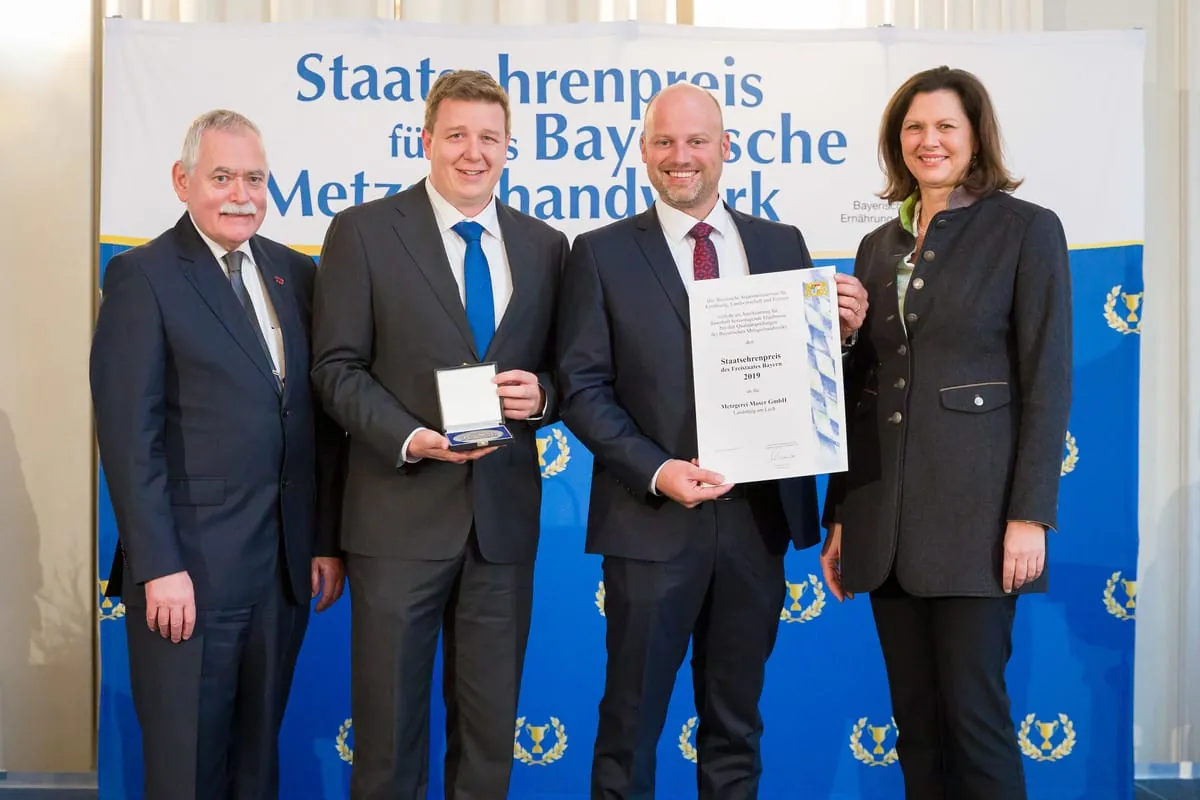 Staatspreise für Bayerns beste Metzger