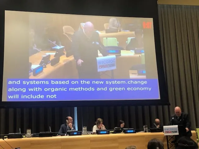 BESH: Rudolf B&uuml;hler UN-Nachhaltigkeitskonferenz