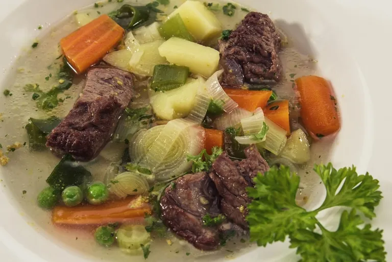 Fr&uuml;hlingssuppen mit saisonalem Gem&uuml;se 