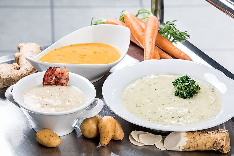 Klassische Suppen neu interpretiert - Die Fleischerei