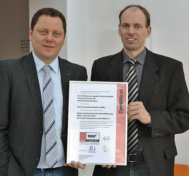 TÜV bestätigt höchste Sicherheitsstufe