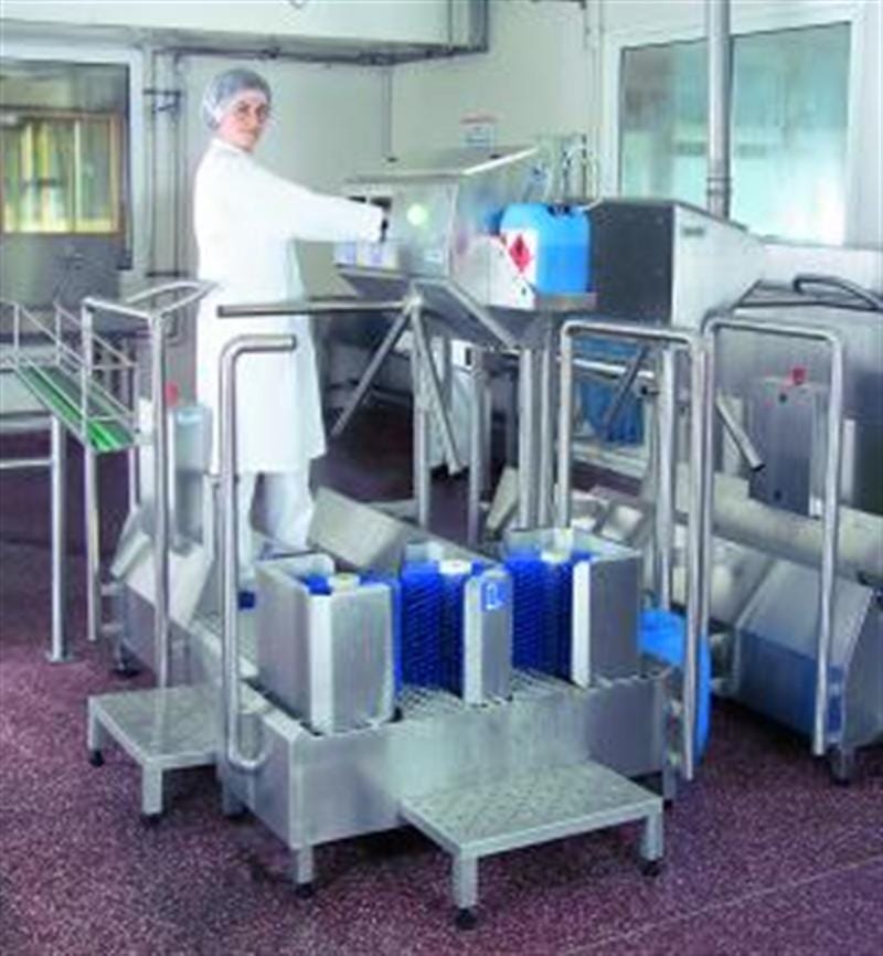 Bypassproof hygiene junction Die Fleischerei