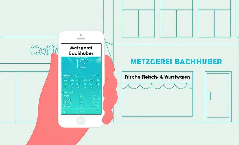 Lokal werben auf Smartphones