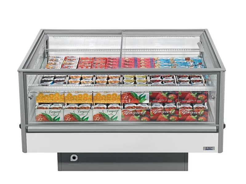 Kleine, flexible Kühlinsel steigert Impulskäufe