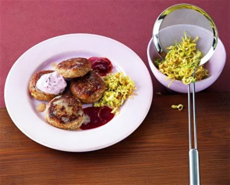 Würzige Rehfrikadellen