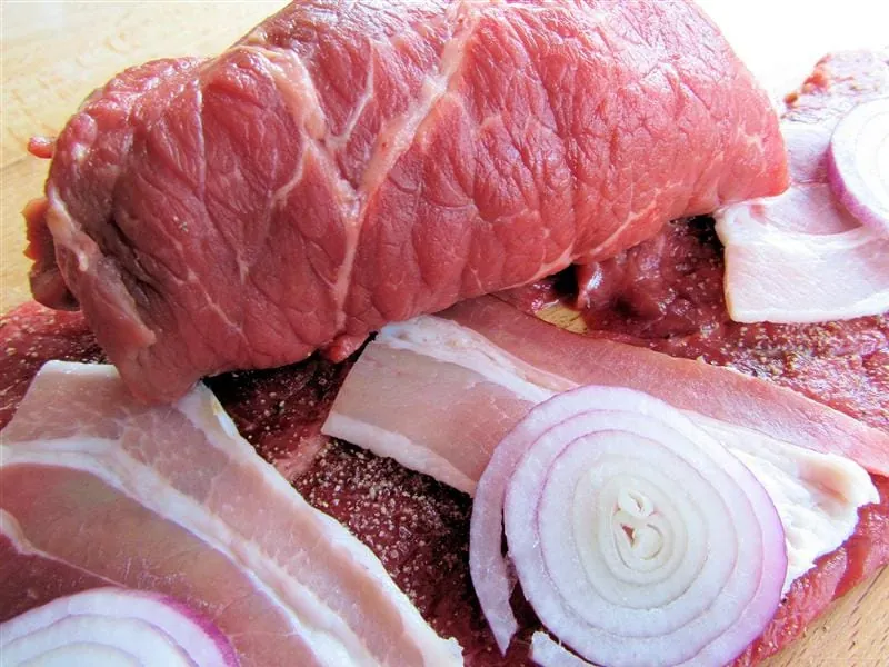 Rouladen bratfertig anbieten