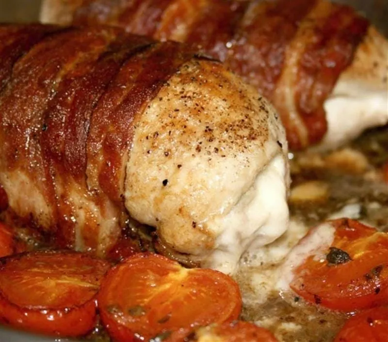 Bardieren von Fleisch
