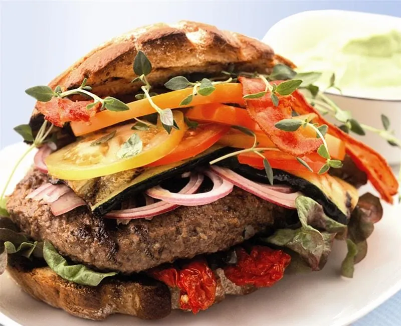 Burger vom Angus Beef