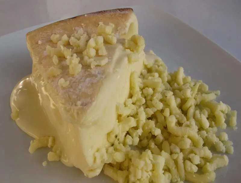 Käsefondue für eine Person