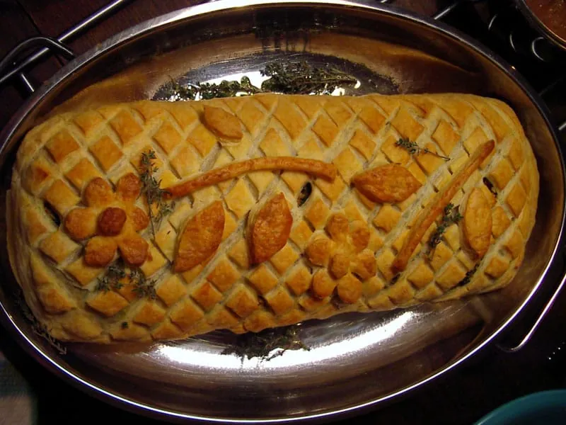 Spezialitäten im Blätterteig