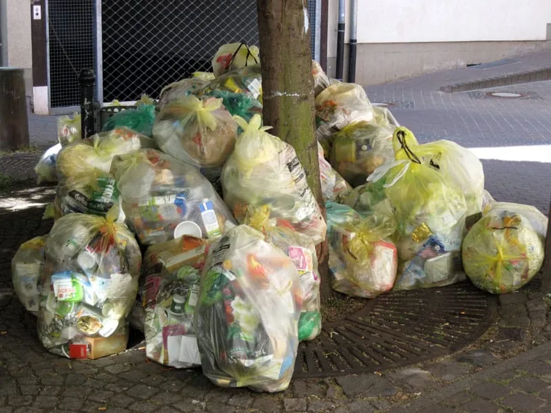 Optimierungspotenzial im Abfall