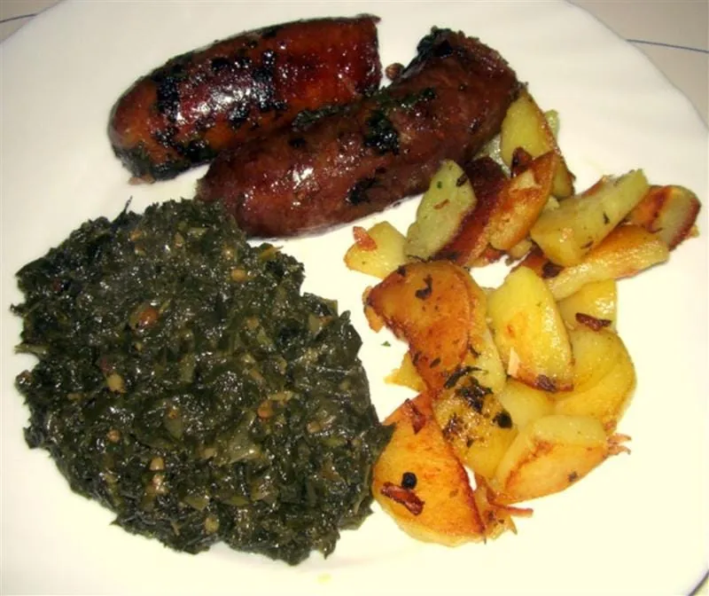 Grünkohl mit Pinkel