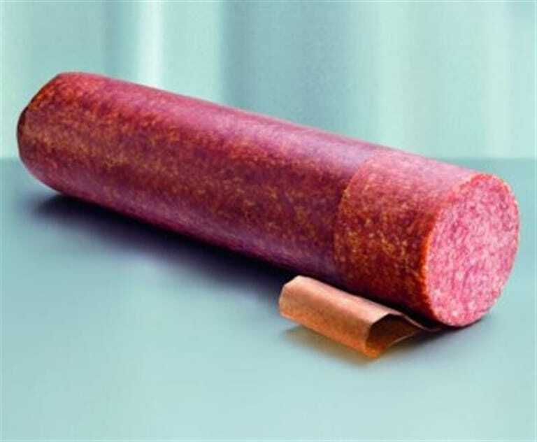 Smokesaturated sausage casings Die Fleischerei