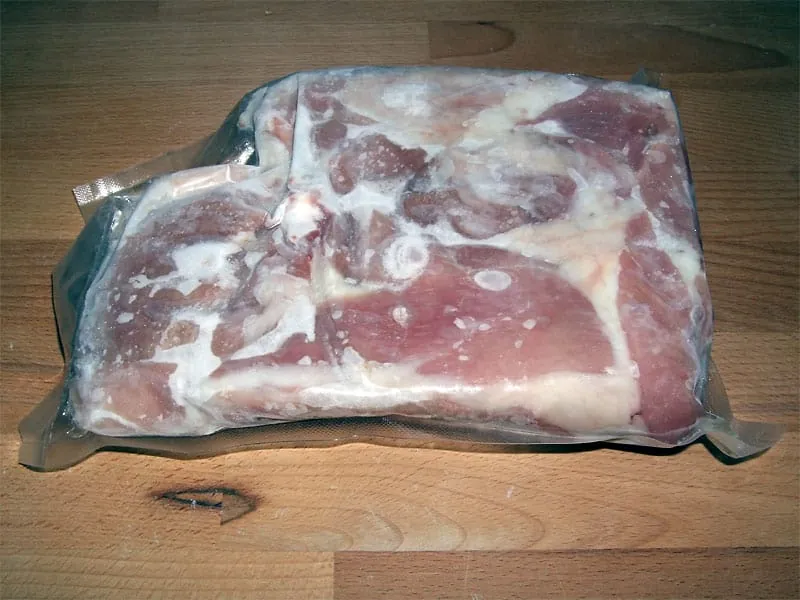 Haltbarkeit von Gefrierfleisch