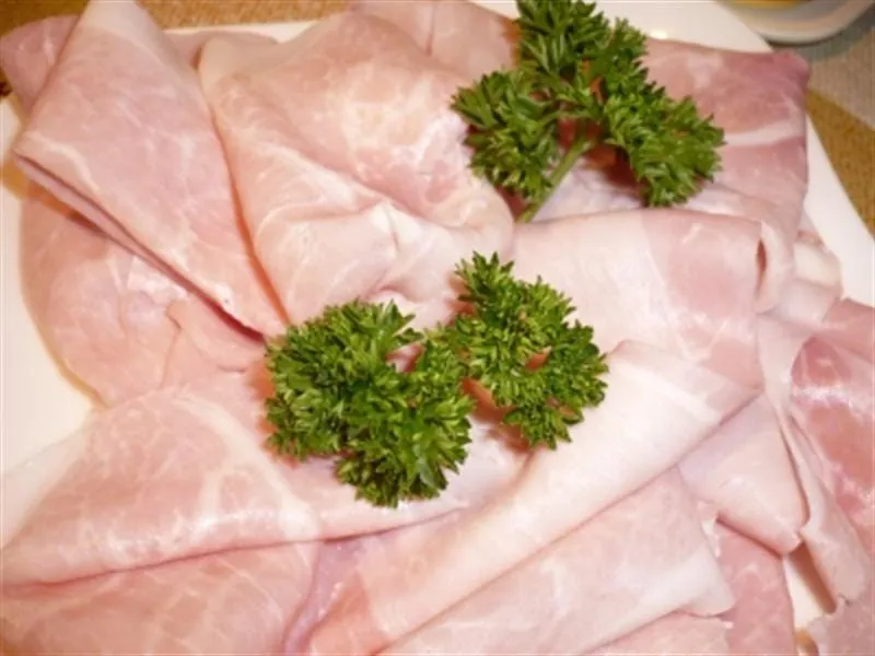 Fleischauswahl für Kochschinken