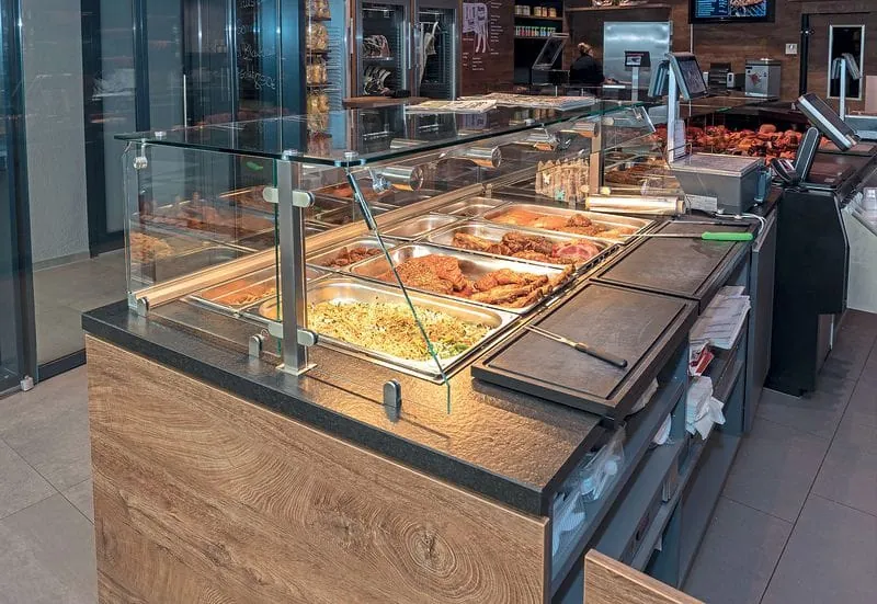 Ohne Wasser, dafür mit zwei Wärmequellen