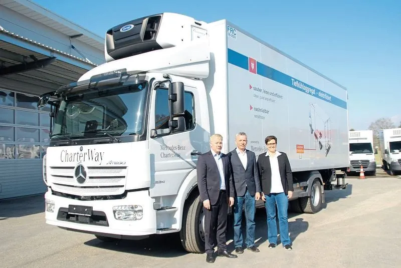 Kühllogistik: Leise und effizient durch elektrifizierte Kühlaggregate