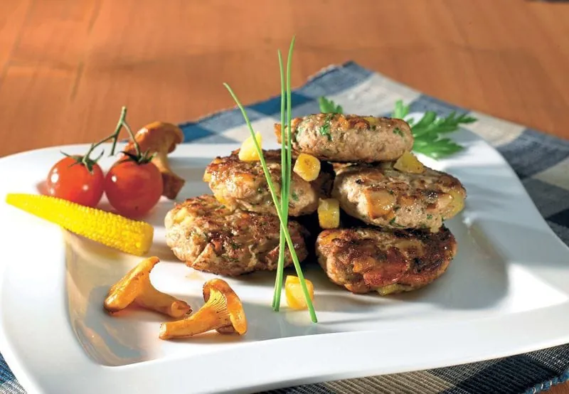 Kartoffel-Fleischpflanzerl