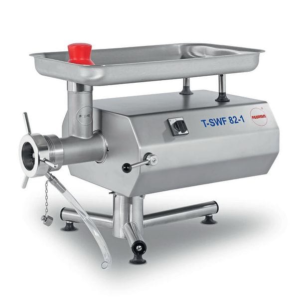 Simultaneous grinding and separating Die Fleischerei