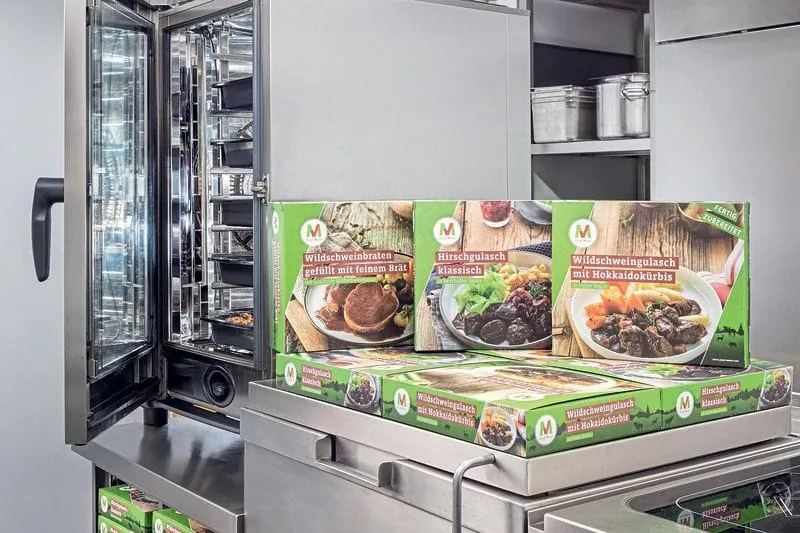 Feine Conveniencegerichte mit Wildfleisch