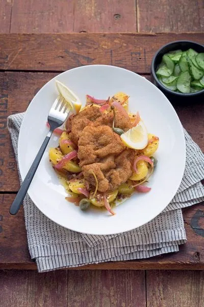 Rehschnitzel Wiener Art