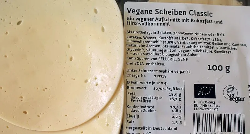 Lange Zutatenliste