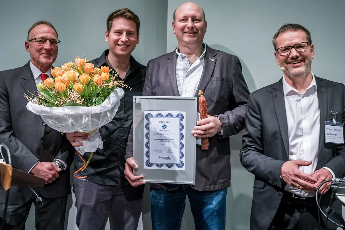 Marketingpreis des deutschen Handwerks für innovativste Lösungen vergeben