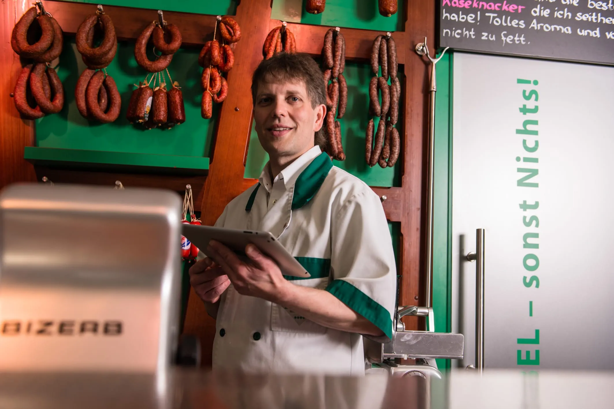 TV-Werbespot: Metzgerei als positives Digitalisierungsbeispiel