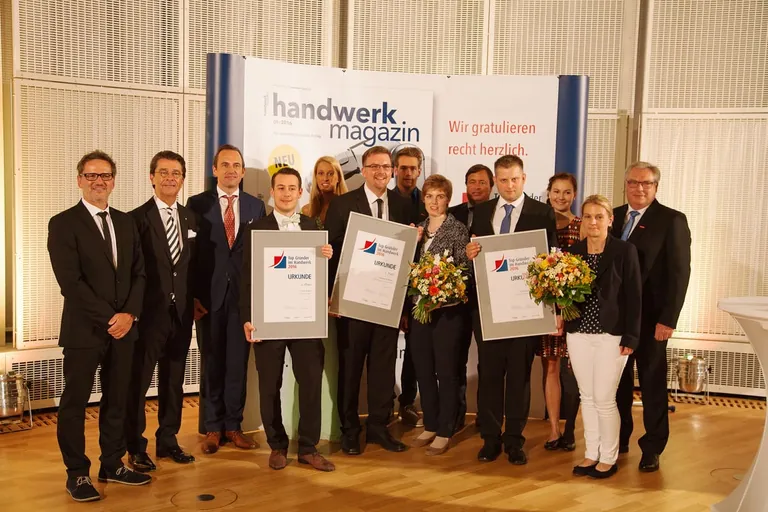 Top Gründer im Handwerk 2016