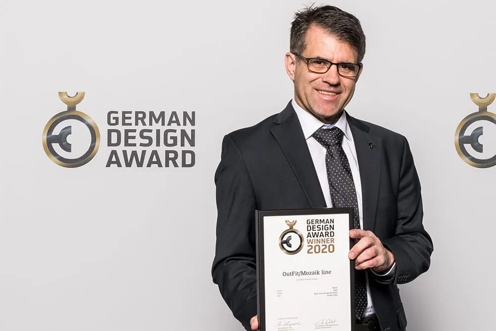 German Design Award für Thekenreihe Outfit/Mozaik