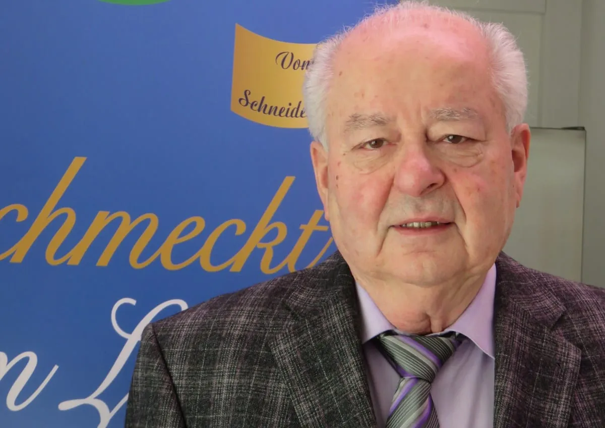 Der Metzger Schneider: Seniorchef Albert Schneider feiert heute 80. Geburtstag