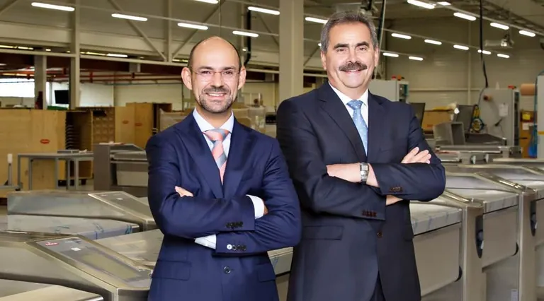 Frima: Michael Fuchs und Reinhard Wa&szlig;mus