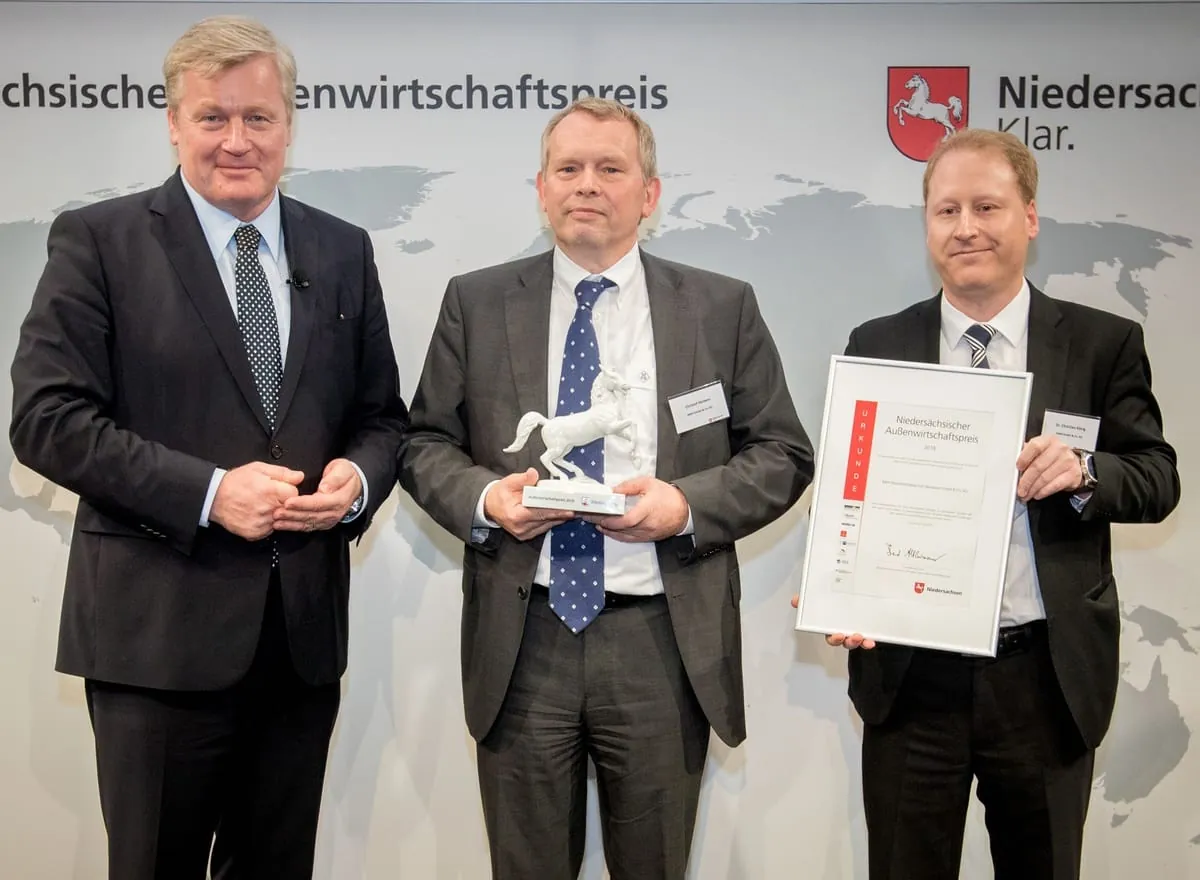 MKN für Exportaktivitäten ausgezeichnet