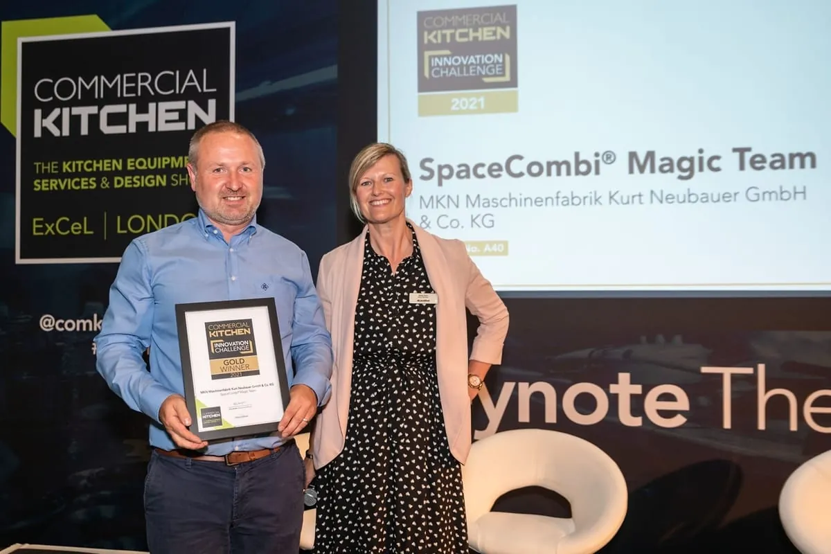 Gold für MKN auf der Commercial Kitchen Show