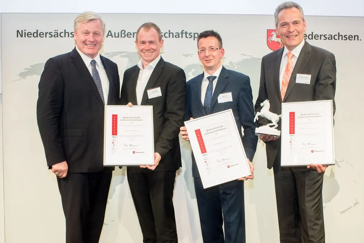 Vemag mit Außenwirtschaftspreis prämiert