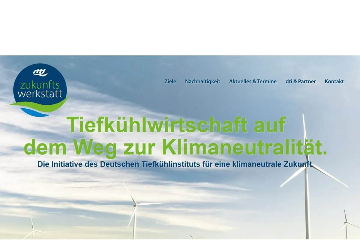 Tiefkühlwirtschaft auf dem Weg zur Klimaneutralität