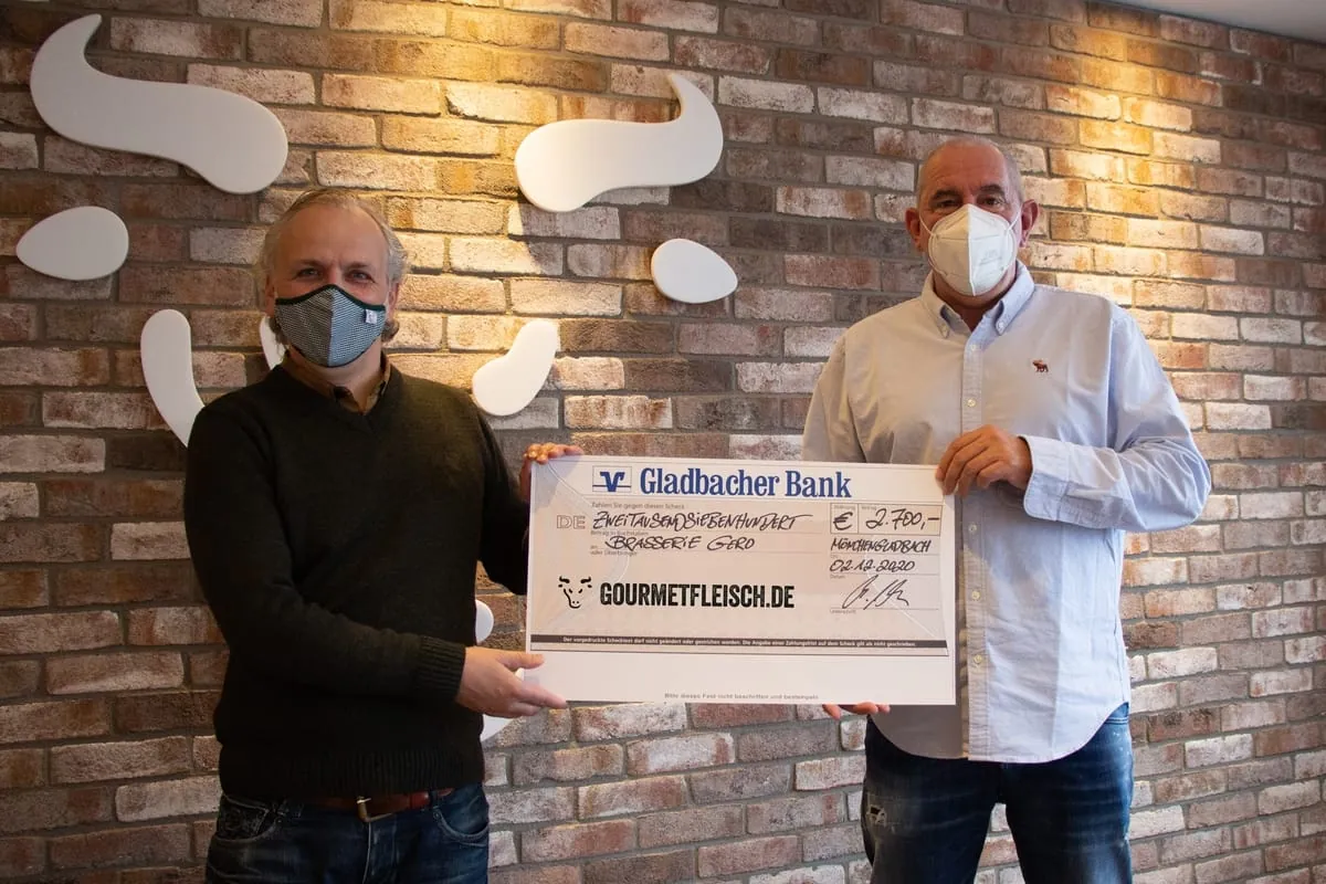 Spenden von Gourmetfleisch.de