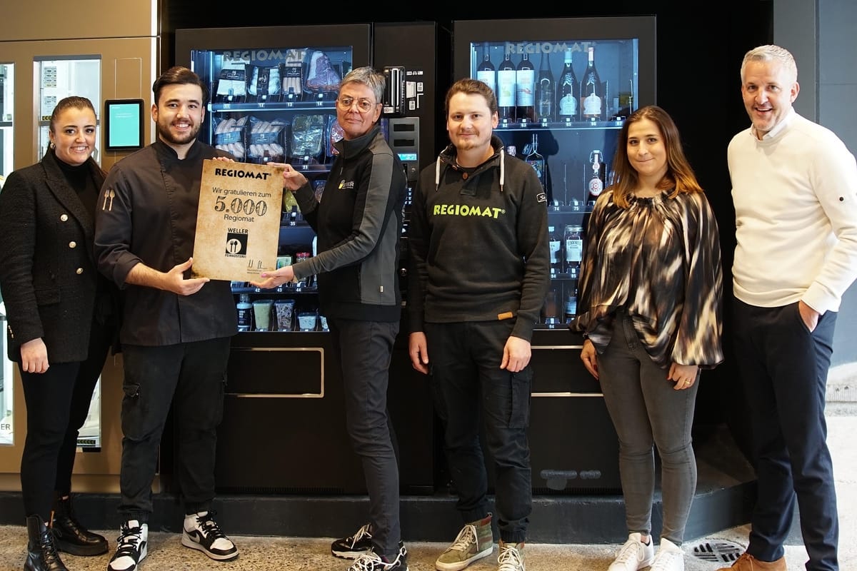 Verkaufsautomat bietet 24/7 Kundenservice