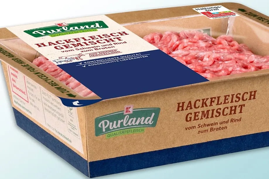 Kaufland setzt mit neuer Fleischverpackung auf Plastikreduktion